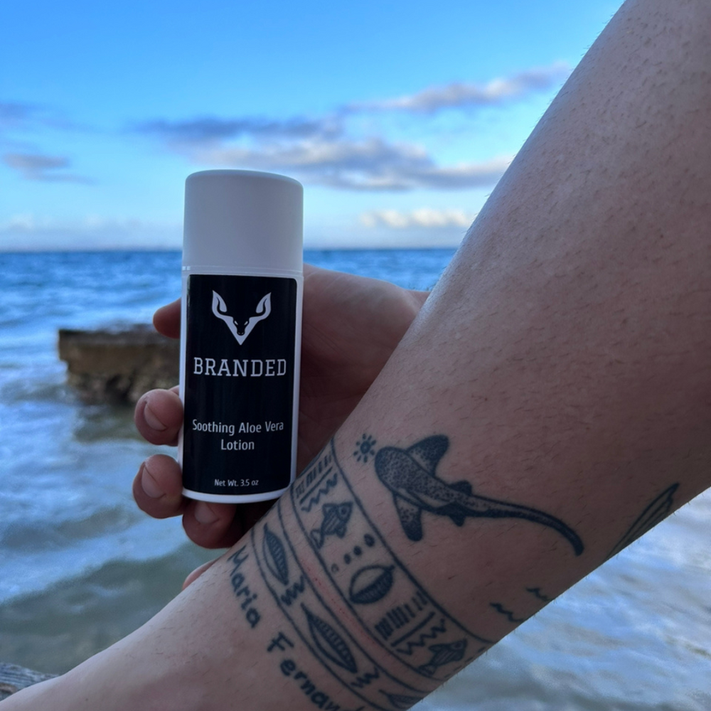 Soothing Aloe Vera Tattoo Lotion