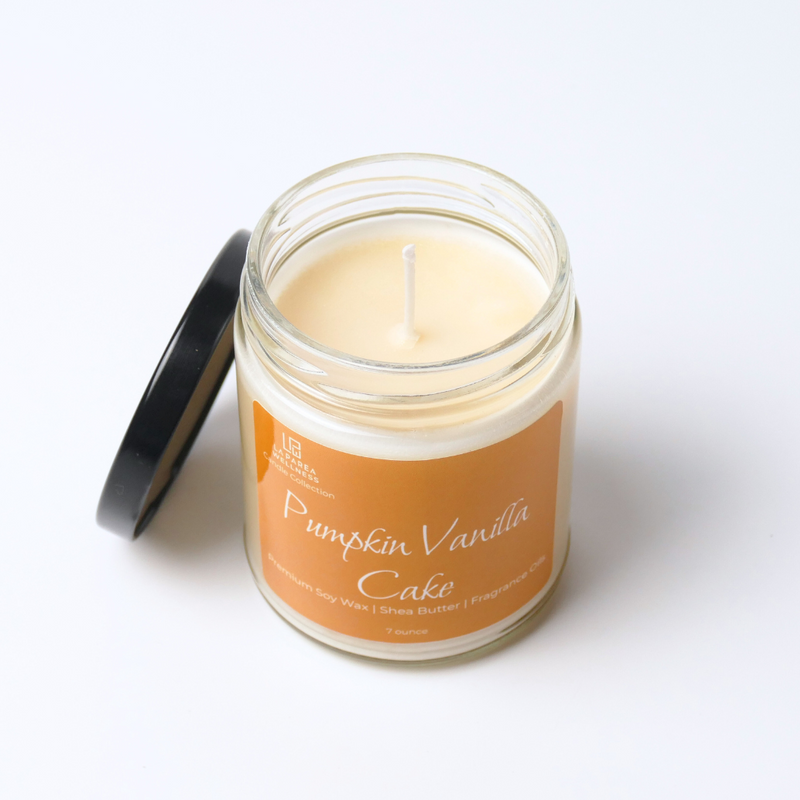 Pumpkin Vanilla Cake Aromatherapy Candle