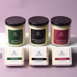 Candle and Soap Trio Gift Box