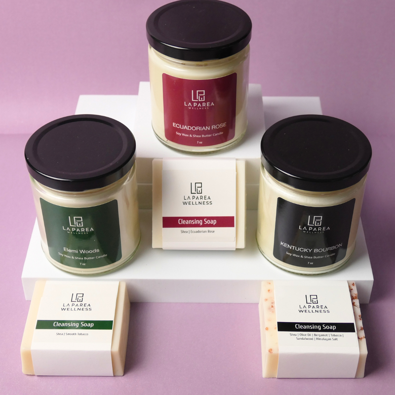 Candle and Soap Trio Gift Box