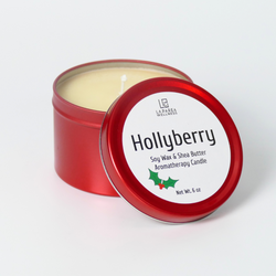 Hollyberry Soy Aromatherapy Candle