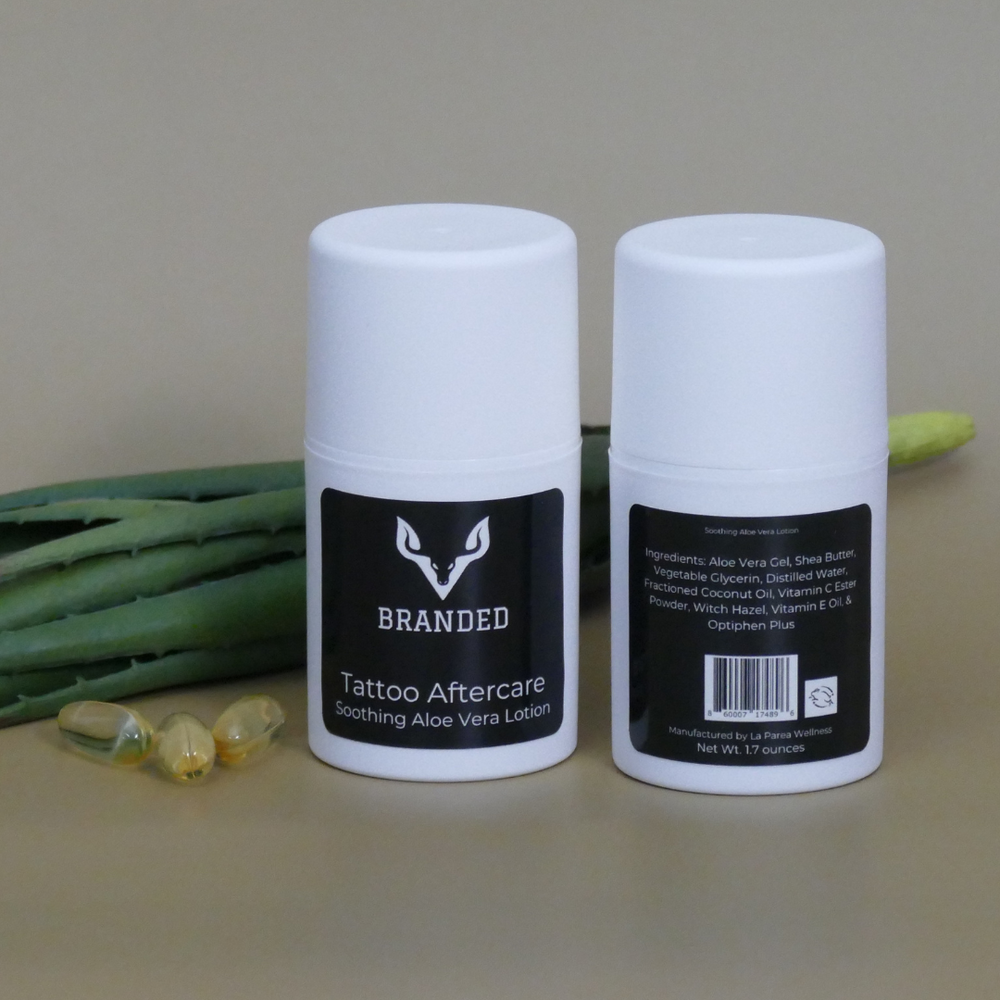 Soothing Aloe Vera Tattoo Lotion
