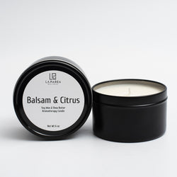 Balsam & Citrus 6 oz Hand Poured Soy Candle